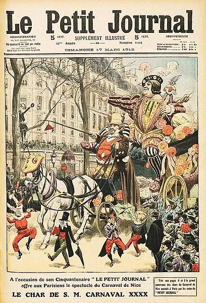 File:Char de S. M. Carnaval XXXX venu de Nice à Paris pour la Mi-Carême 1912.jpg