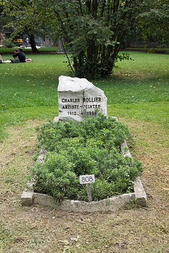 Rollier`s grave Charles Rollier - Cimetiere des Rois.jpg