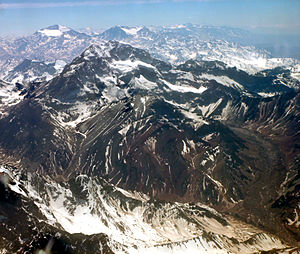 Aconcagua: Toponímia, Geografia, Història