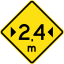 Chile road sign PF-6.svg
