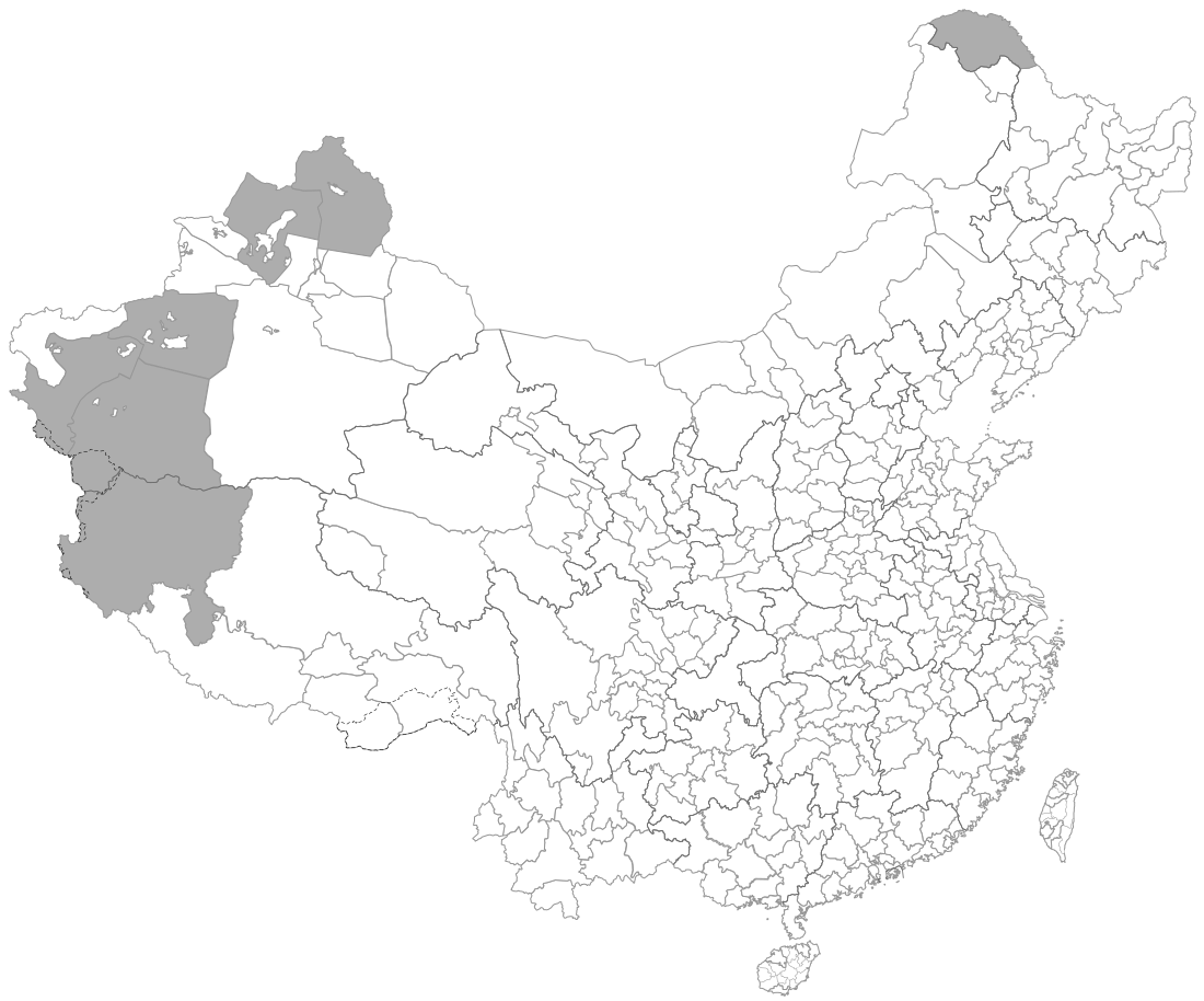 Prefectures of China