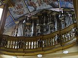 Deutsch: Orgel in der Kirche von Streufdorf, Thüringen