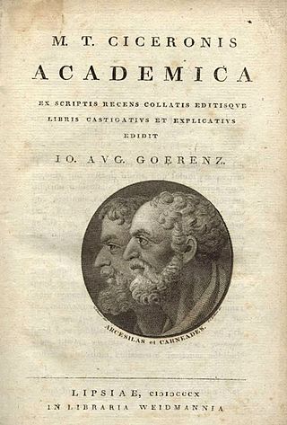 <i>Academica</i> (Cicero)