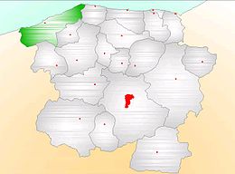 Distretto di Cide – Mappa