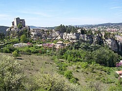 Skyline of Vaison-la-Romaine