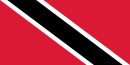 Burgerlike vaandel van Trinidad en Tobago (verhouding 1:2)
