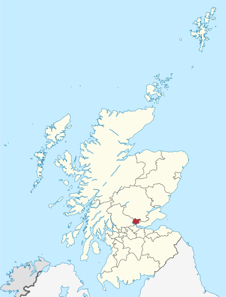 Clackmannanshire in Scotland