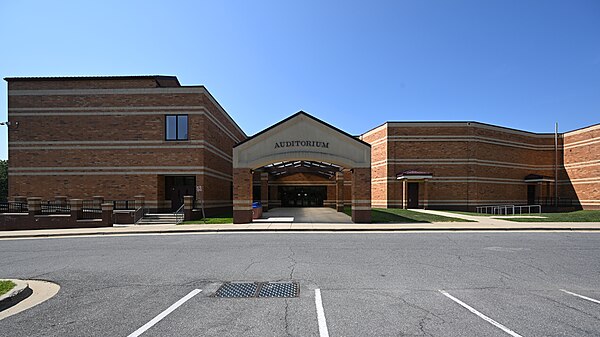 Clarksburg High School Auditorium Entrance, Clarksburg, MD