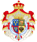 Герб Альваро Орлеанского, шестого герцога Галлиеры.svg