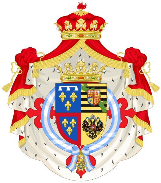 File:Coat of Arms of Alvaro of Orleans, 6th Duke of Galliera.svg