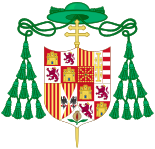 Erb arcibiskupa Hernanda z Aragonu a Gurrea.svg