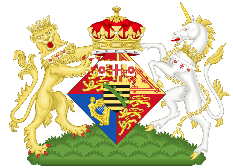 File:Coat of Arms of Helena, Princess Christian of Schleswig-Holstein.svg