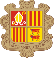 Coat of arms han Andorra