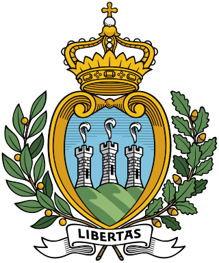 <span class="mw-page-title-main">Coat of arms of San Marino</span>