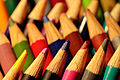 * Nomination Coloring pencils. Thegreenj 23:21, 17 January 2008 (UTC) Very very shallow DOF, and not added to buller? --Fukutaro 09:04, 18 January 2008 (UTC) I do not understand. What does "buller" mean? Thegreenj 20:49, 18 January 2008 (UTC) sorry, I meant "blur", and "bokeh"...--Fukutaro 01:37, 19 January 2008 (UTC) Maybe useful as an illustration of uncomfortable bokh and/or depth of field effects. Nice colours! -- Speagles 21:16, 19 January 2008 (UTC) * Decline There are a lot of things I like about the photograph -- but the tips of the pencils are not in focus. I would have rather seen the center layer in focus -- that is not reason for the decline though. -- carol 16:07, 25 January 2008 (UTC)