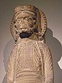 Column Statue of an Old Testament King from the Royal Abbey of Saint-Denis Limestone French near Paris about 1150-60 CE (927835281).jpg