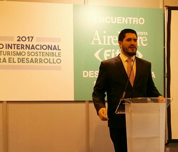 File:Conferencia de Gerardo Corro durante FITUR 2017.jpg