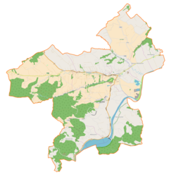 Mapa lokalizacyjna gminy Czchów
