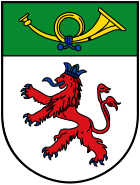 Coat of arms of the city of Langenfeld (Rhineland)