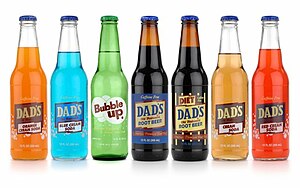 Dad's Root Beer Glass Bottles