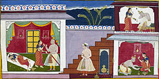 Dasaratha promises to banish Rama per Kaikeyi's wishes.jpg