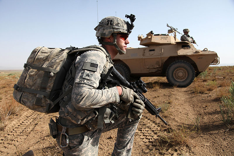 File:Defense.gov News Photo 100707-A-0350A-012 - U.S. Army Sgt. Joseph Wilson with Charlie Company 3rd Battalion 187th Infantry Regiment 3rd Brigade 101st Airborne Division provides security.jpg