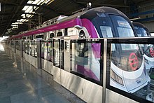 The Magenta Line of the Delhi Metro Delhi Magenta Line.jpg