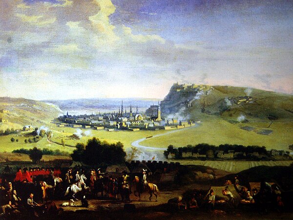 Siege of Namur (1695) by Jan van Huchtenburg.