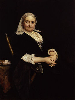 Dinah Maria Craik (née Mulock) by Sir Hubert von Herkomer.jpg