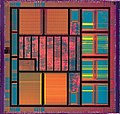 A VLSI integrated-circuit die