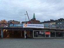 A Direktdemokraterna banner in Stockholm (2014) Direktdemokraterna Stockholm.jpg