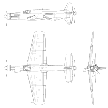 Drawing Dornier Do 335.svg