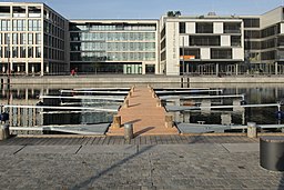 Dortmund - PO-Hafenpromenade+Hafen 06 ies