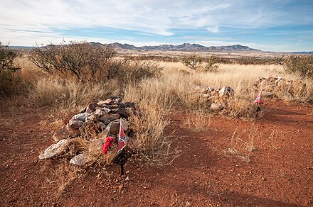 Civil War graves in Dragoon Springs