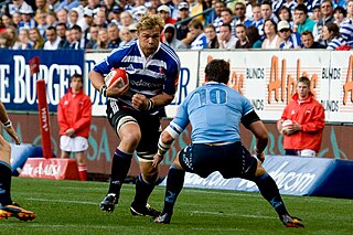 Vermeulen playing for Western Province in 2010 Duane Vermeulen 2010 WP.jpg