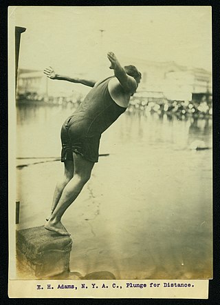 <span class="mw-page-title-main">Edgar Adams</span> American diver and swimmer