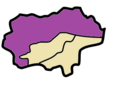 Subdivisions de l'Est du Sikkim Gangtok.png