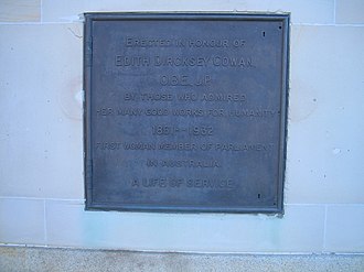 Inscription plaque Edith Dircksey Cowan Memorial3.jpg