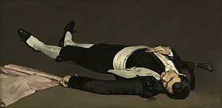 <i>The Dead Man</i> (Manet) 1860s painting by Édouard Manet