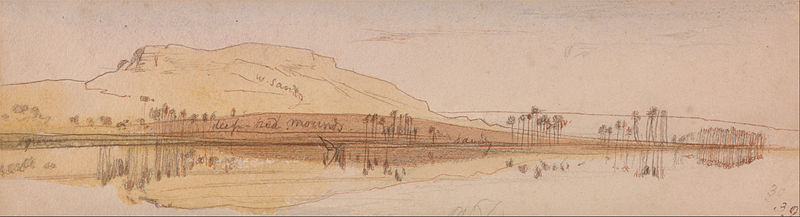 File:Edward Lear - View on the Nile - Google Art Project.jpg