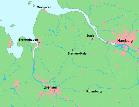 Triángulo Elba-Weser