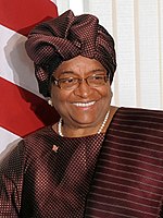 Ellen Johnson-Sirleaf, prezidanto ĝis la 22-a de januaro 2018
