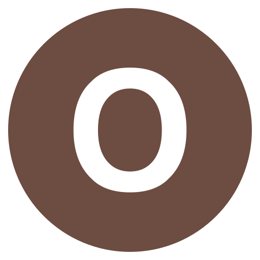 File:Eo circle brown white letter-o.svg