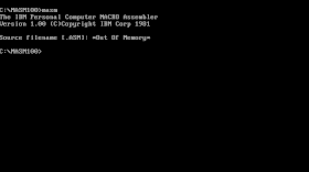 Error message due to an integer signedness bug in the stack setup code of MASM 1.00.gif