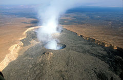 Vulkánok a Danakil-mélyföldön (Erta Ale)