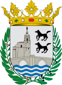 The coat of arms of Bilbao
