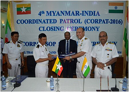 Fail:Exchanging signed copy of SOP for India-Myanmar Coordinated Patrol.jpg