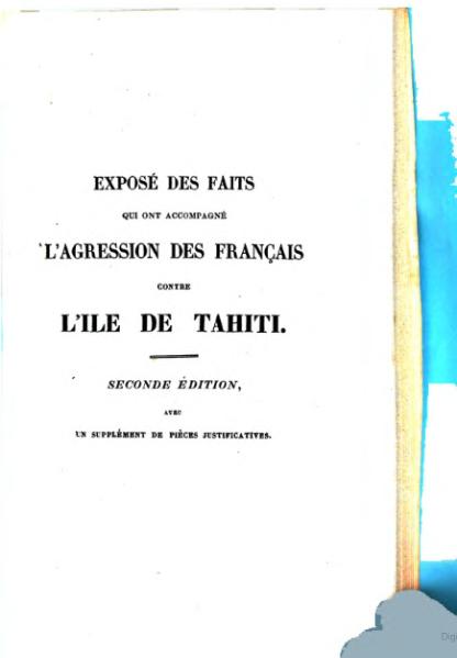 File:Exposé des faits qui ont accompagné l’agression des Français contre l’île de Tahiti.djvu