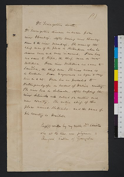File:Extract From Diary, Jacob Wainwright, May-June 1873.jpg
