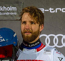 Coupe du monde FIS de ski alpin à Stockholm 2019 Marco Schwarz 2.jpg